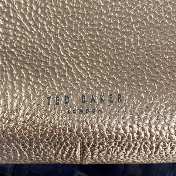 TED BAKER Chrina Leather Rose Gold Crossbody Bag - Picture 6 of 8